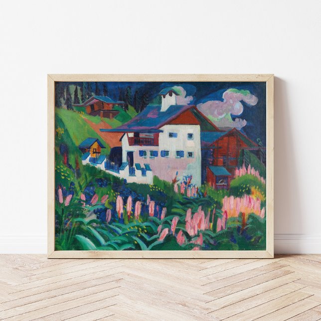Unser Haus | Ernst Ludwig Kirchner Poster (Skapare uppladdad)