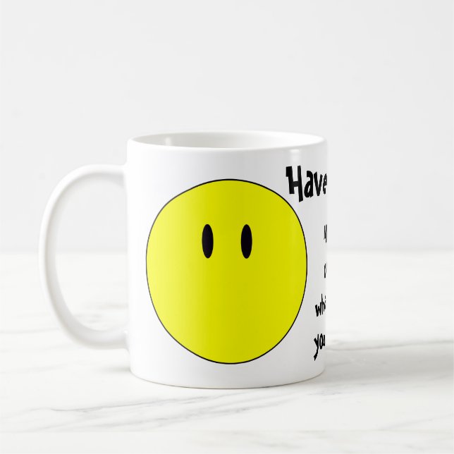 unsmiley kaffemugg (Vänster)
