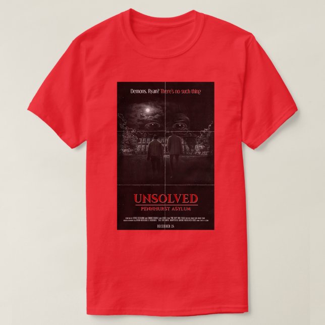 unsolved pennhurst asylum t shirt (Design framsida)