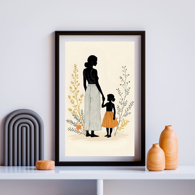  Unspoken Love - Mother and Child III Poster (Skapare uppladdad)