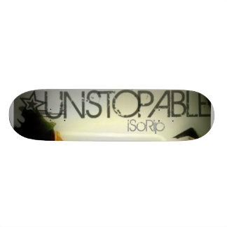Unstopable iSoRipdesign Mini Skateboard Bräda 18,5 Cm