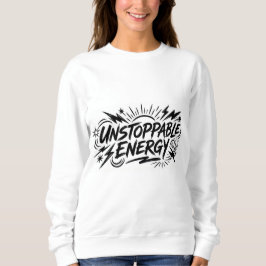 Unstoppable Energy – Women’s Motivational Graphic  T Shirt