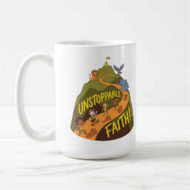 Unstoppable Faith Adventure – Kids Nature Mountain Kaffemugg