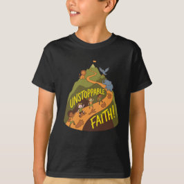 Unstoppable Faith Adventure – Kids Nature Mountain T Shirt