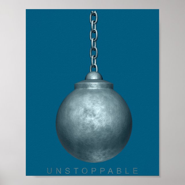Unstoppable Motivation  Poster (Framsidan)