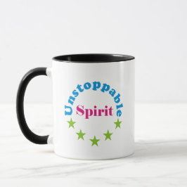 unstoppable spirit  mugg