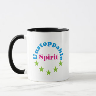 unstoppable spirit  mugg