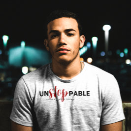 UnSTOPpable Typography Shirt T Shirt