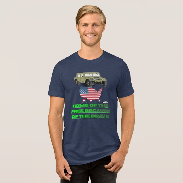 Unstoppable veterans t shirt (Framsida Full)