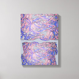 Unstructured Grace Abstract Movement Art Canvastryck