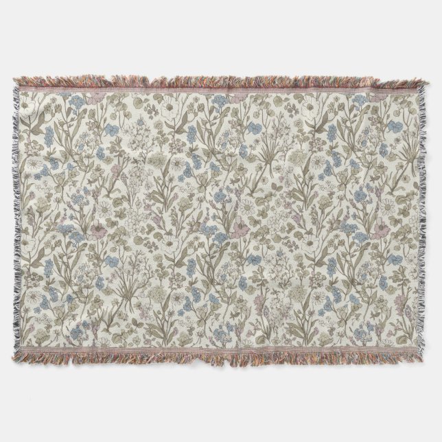 Untamed Petals Filt (Framsidan)