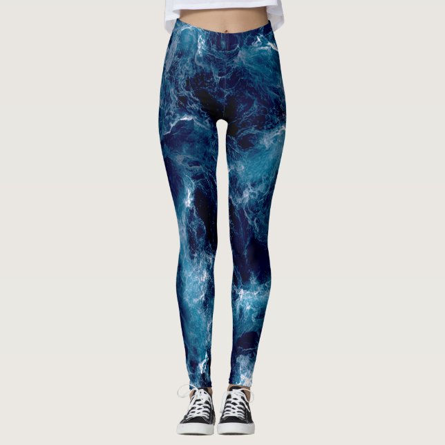 Untamed Sea Churn Leggings (Framsida)