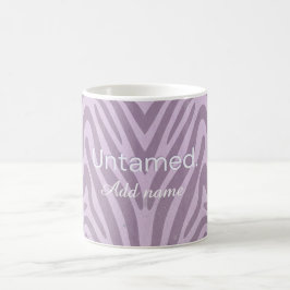 Untamed Zebra Print Coffee Mug Kaffemugg