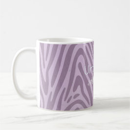 Untamed Zebra Print Coffee Mug Kaffemugg
