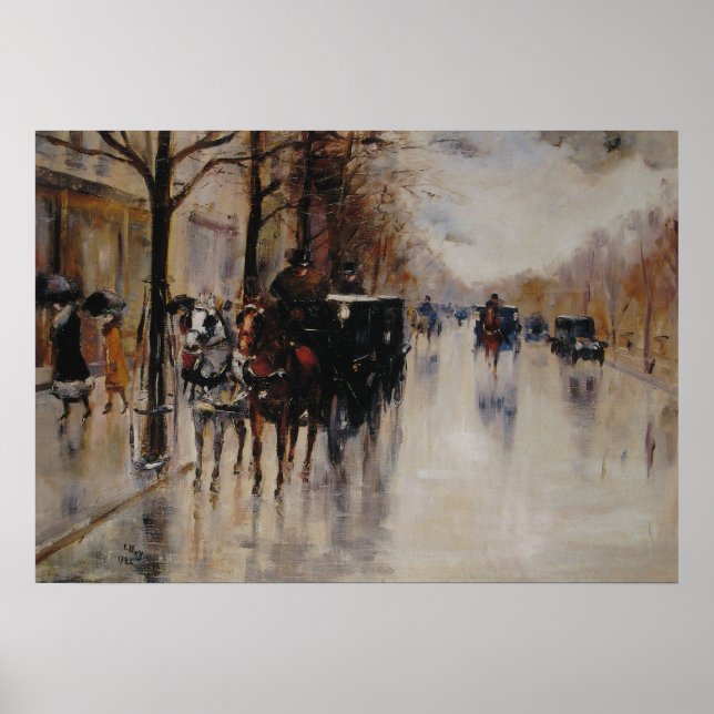 Unter den Linden Poster (Framsidan)