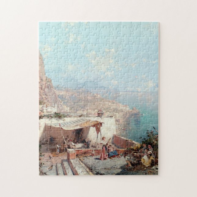 Unterbergers Amalfi art puzzle Pussel (Vertikal)