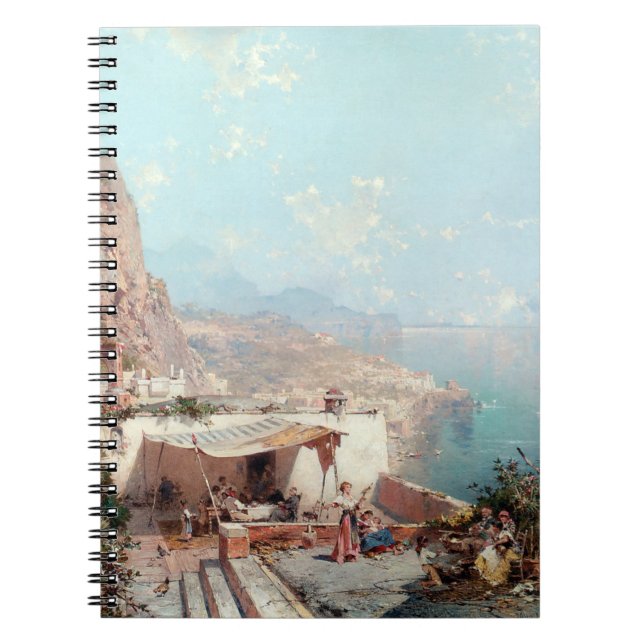 Unterberger's Amalfi notebook Anteckningsbok (Framsidan)