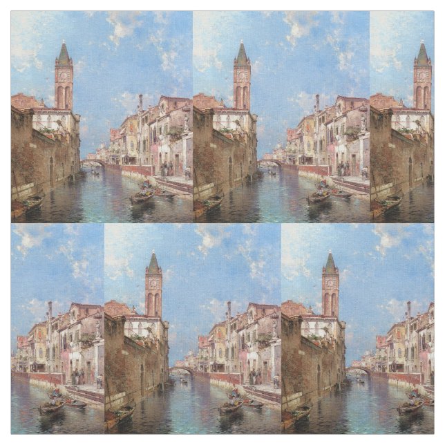 Unterberger's Venice art anpassningsbar väv Tyg (Provkarta)