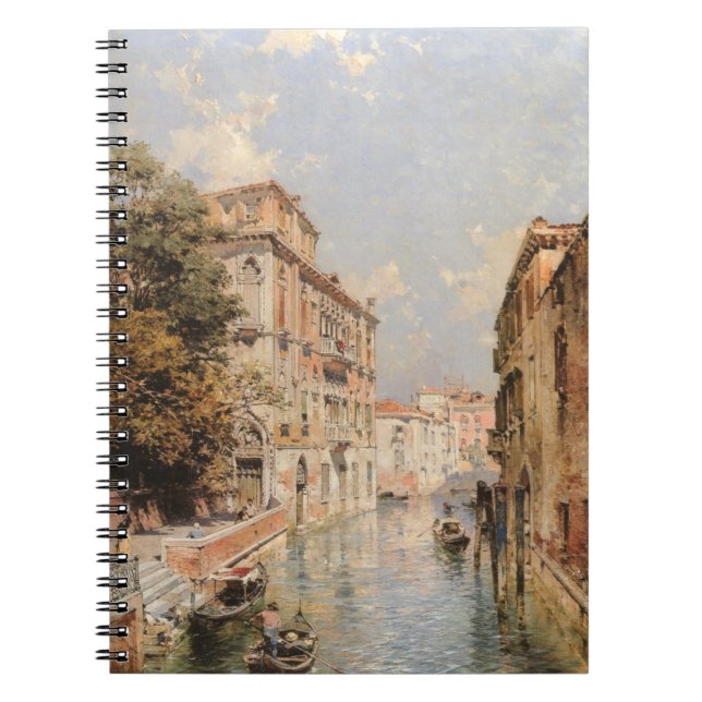 Unterberger's Venice notebook Anteckningsbok (Framsidan)