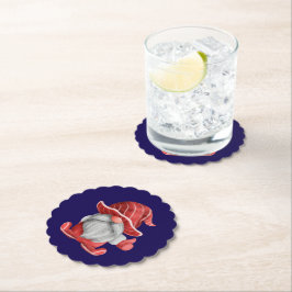 Untersetzer - underlägg papper