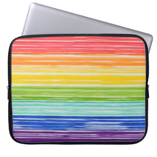 Untidy Rinbow rand Laptop Fodral
