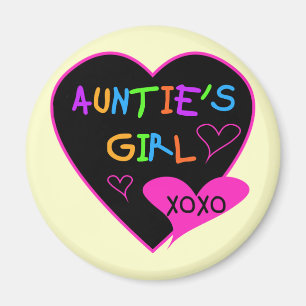 Unties Girl t shirts, mugg, hattar med mera Magnet