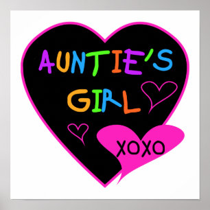 Unties Girl t shirts, mugg, hattar med mera Poster
