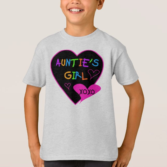 Unties Girl t shirts, mugg, hattar med mera T Shirt (Framsida)