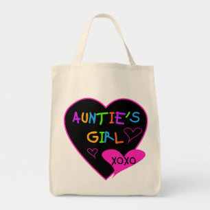 Unties Girl t shirts, mugg, hattar med mera Tygkasse