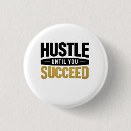 Until You Succeed – Minimal Gold Motivation Design Knapp