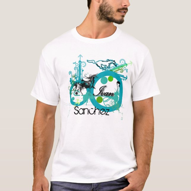 Untitled353 Sanchez Tee Shirt (Framsida)