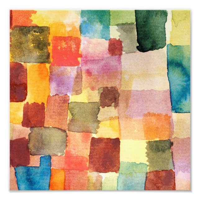 Untitled (1914) by Paul Klee Fototryck (Framsidan)