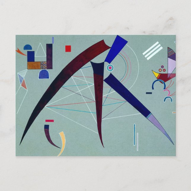 Untitled, 1941 av Wassily Kandinsky Vykort (Framsida)