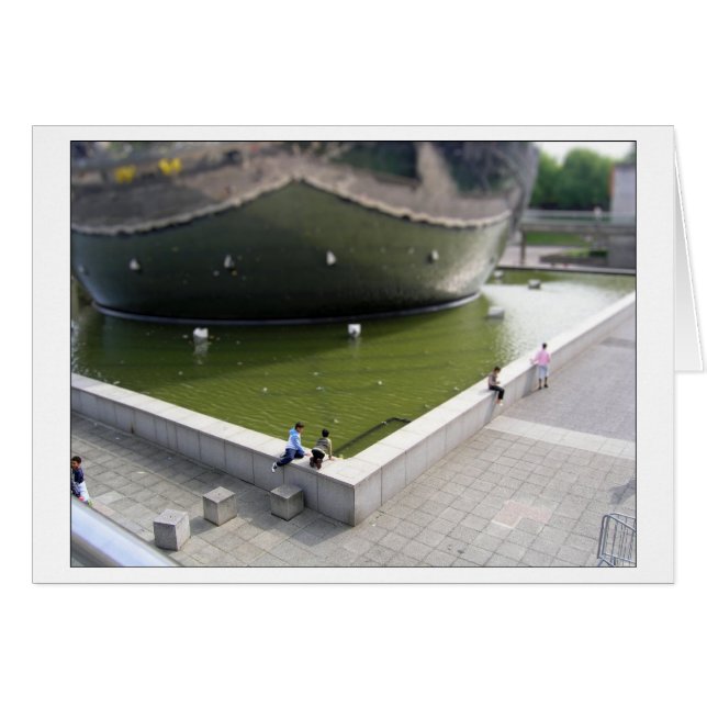 UNTITLED Geode Paris La Villette-kort Hälsningskort (Framsidan Horizontal)