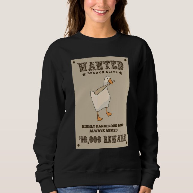 Untitled Goose Game  Wanted T Shirt (Framsida)