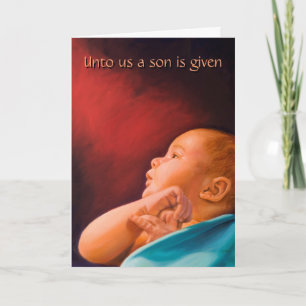 Unto oss ges en Son Helgkort