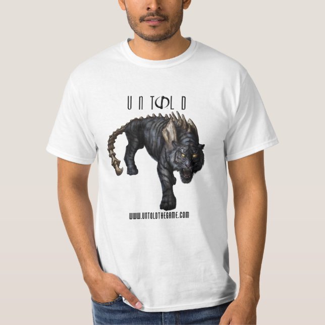 Untold skugga tee shirt (Framsida)