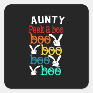 Unty Bunny Game för Novelty Unds Vuxnor Fyrkantigt Klistermärke