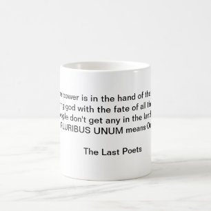 Unum för E Pluribus Kaffemugg