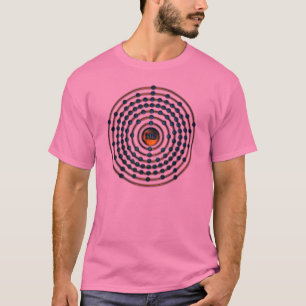 Ununpentium molekyl t-shirt