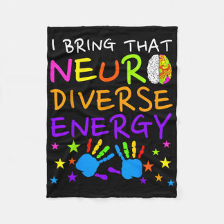 Unurodiversity Kids Boys Autism Awareness Girls an Fleecefilt