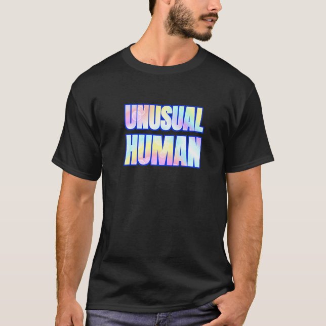 Unusual Human Awkward Different Diverse Person Per T Shirt (Framsida)