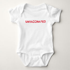 "UNVACCINATED" bebis Tröja