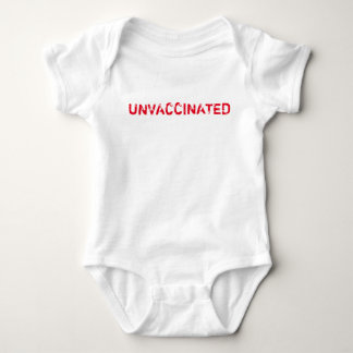 "UNVACCINATED" bebis Tröja