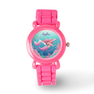 Unwater Sjöjungfru Kids Watch Armbandsur
