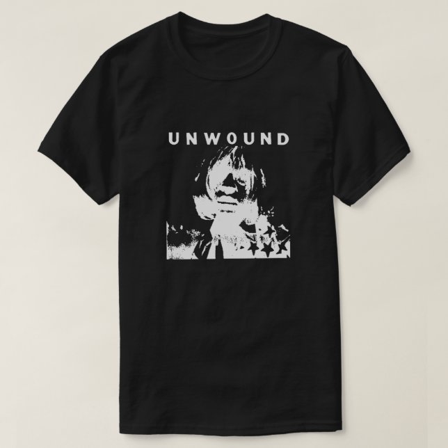 Unwound band t shirt (Design framsida)