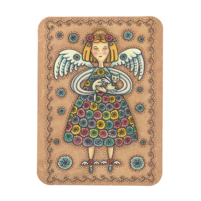 Unyo Quilt Angel MAGNET Primitive (Vertikal)