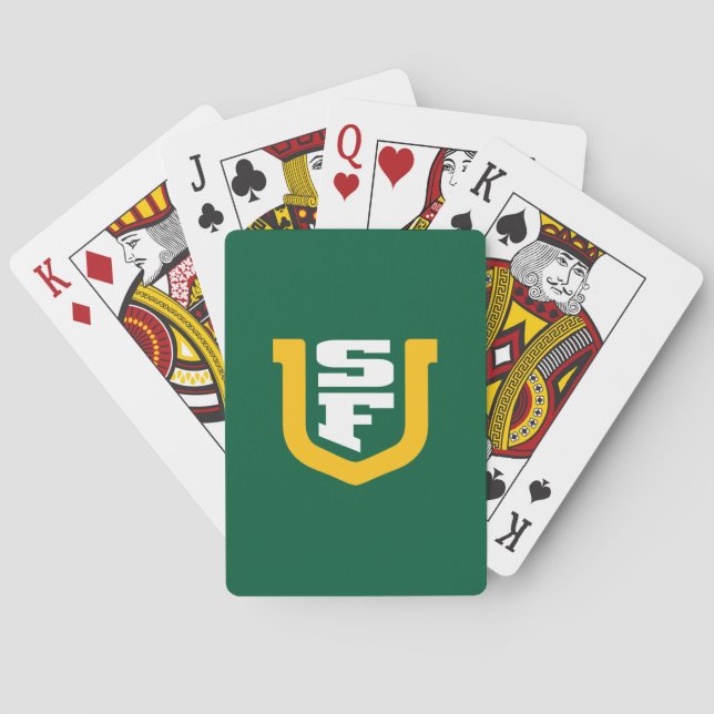 UOSF-logotyp Casinokort (Baksidan)