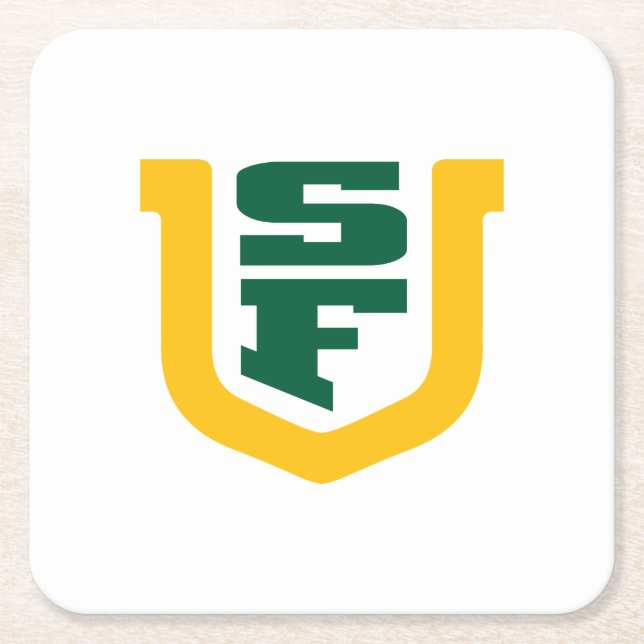 UOSF-logotyp Underlägg Papper Kvadrat (Framsidan)