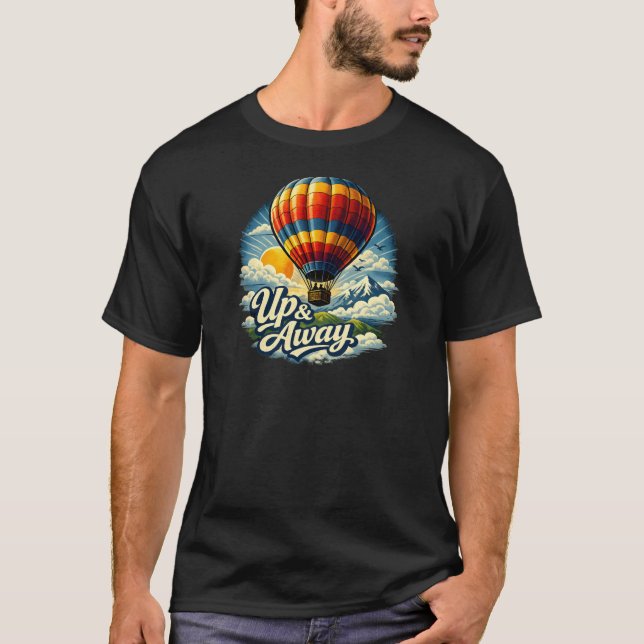 Up And Away T-Shirt (Framsida)